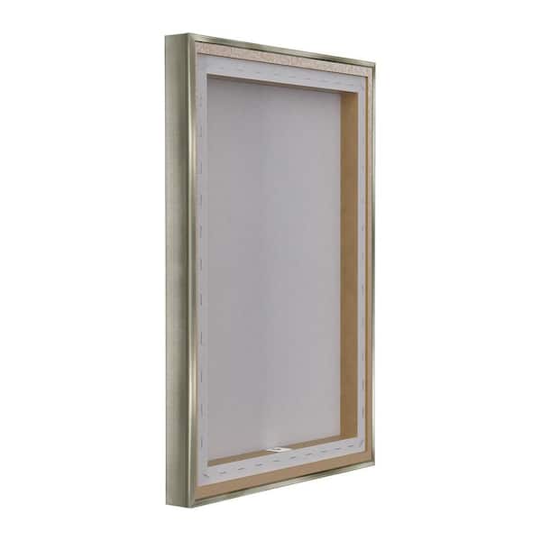 Stupell Industries Good For The Plot Cocktail by Graffi tee Studios Gray Floater Frame Food Graphic Art Print 25 in. x 17 in.