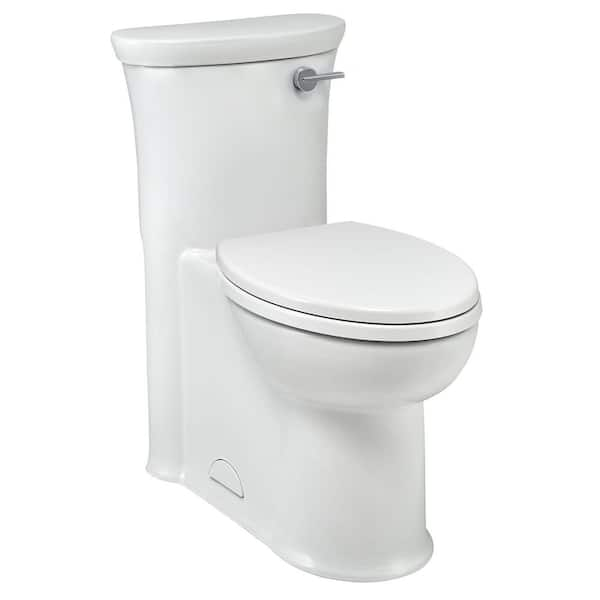 American Standard Tropic 1-Piece 1.28/1.6 GPF Single Flush Elongated Toilet in White