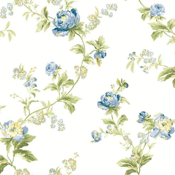 York Wallcoverings Waverly Classics Forever Yours Trail Wallpaper