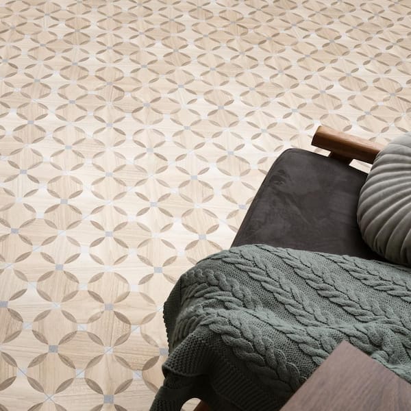 Komi Mossy 7-7/8 in. x 7-7/8 in. Porcelain Floor and Wall Tile (11.25 sq. ft./Case)