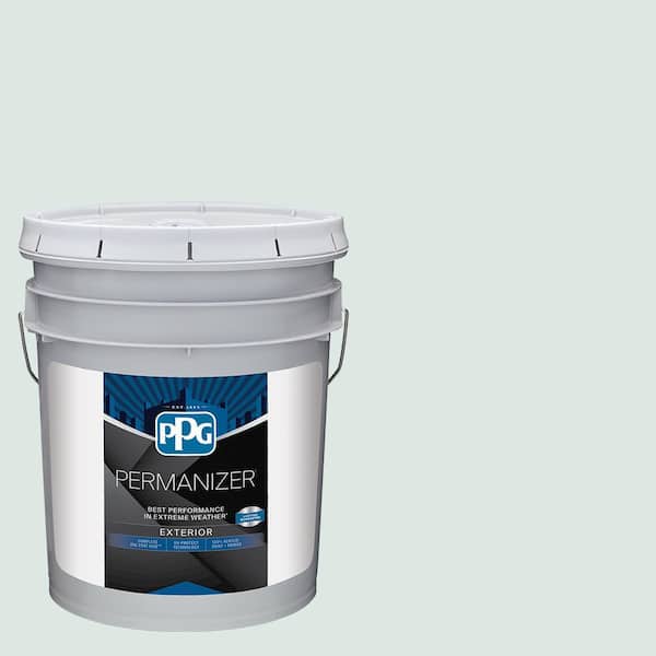 5 gal. PPG1136-2 Rainsong Flat Exterior Paint
