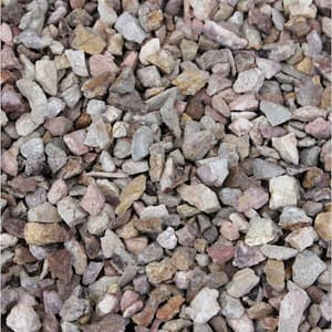 0.25 cu. ft. 3/4 in. Gamblers Gold Crushed Landscape Rock for Gardening, Landscaping, Driveways and Walkways