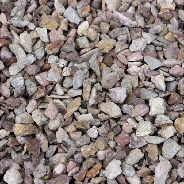 0.25 cu. ft. 3/8 in. Gamblers Gold Crushed Landscape Rock for Gardening, Landscaping, Driveways and Walkways