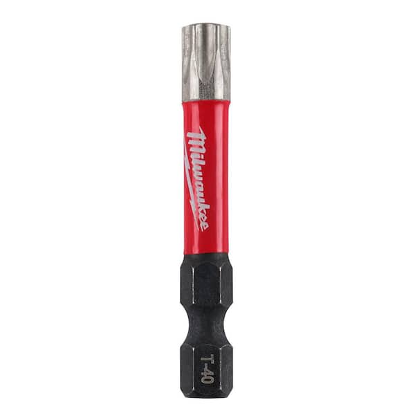 Milwaukee SHOCKWAVE Impact Duty 2 In. T45 Power Bit (2-Pack)