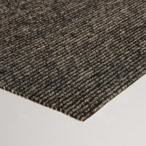 Picket - Taupe - Beige Commercial/Residential 24 x 24 in. Peel and Stick Carpet Tile Square (40 sq. ft.)