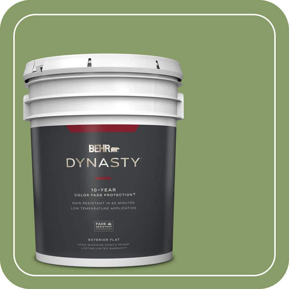 5 gal. #M370-5 Agave Plant Flat Exterior Stain-Blocking Paint & Primer price history on PriceWatchPro