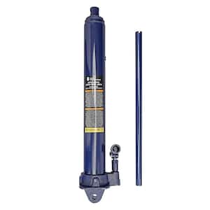 8-Ton Hydraulic Long Ram Jack, Blue