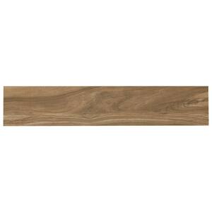 Meliana Cafe 9 in. x 48 in. Matte Porcelain Floor and Wall Tile (12 sq. ft. / case)