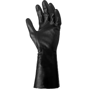 Black 20 mil S/M Reusable Neoprene Long Cuff Gloves