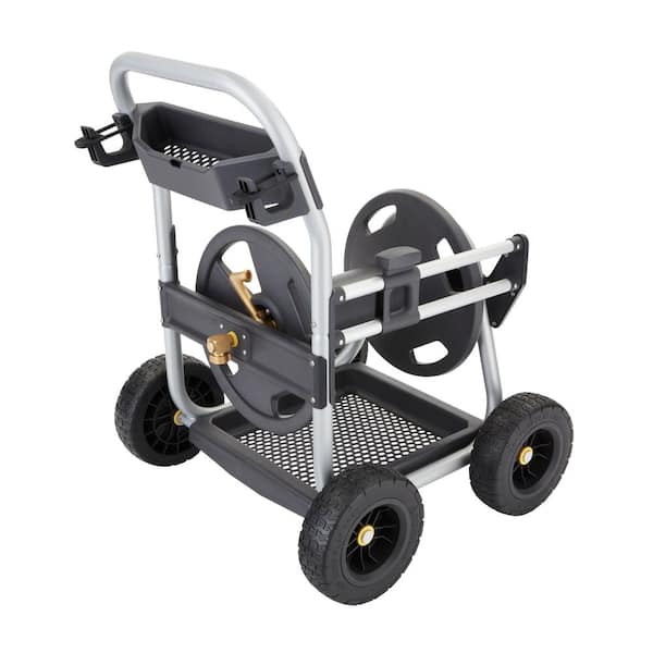 Strongway Garden Hose Reel Cart — Holds 5/8in. x 400ft. Hose