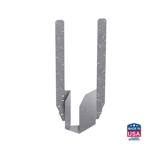 Simpson Strong-Tie THAL 22-5/8 in. Galvanized Adjustable Hanger for 4x Floor Truss, Skewed Left 45°