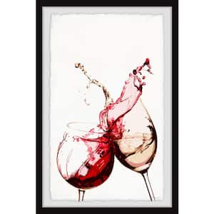 "Cheers to That" by Marmont Hill Framed Drink Art Print 18 in. x 12 in.