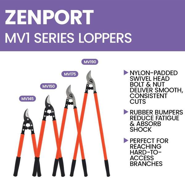 Zenport 2 in. Cut, 36 in. L Professional Orchard and Landscape