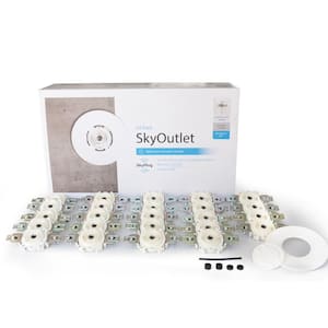 Plug and Play SkyOutlet Receptacle for Lighting (24-Pack)