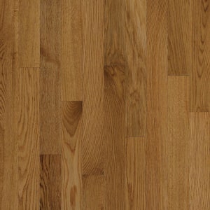 Natural Reflections Spice Oak 5/16 in. T x 2-1/4 in. W Smooth Solid Hardwood Flooring (40 sq.ft./ctn)