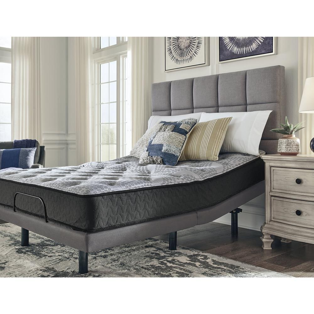 King Size Gray Innerspring Adjustable Bed Mattress