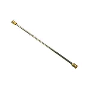 Max. 5,000 PSI 24 in. Zinc Plated Lance with QC