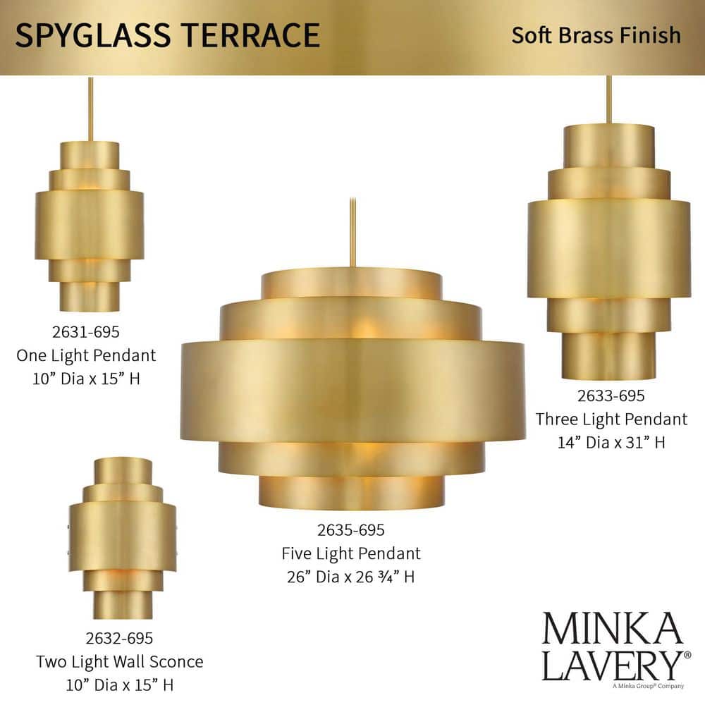 Soft Brass Dual-Light Dimmable Sconce with Steel Shades