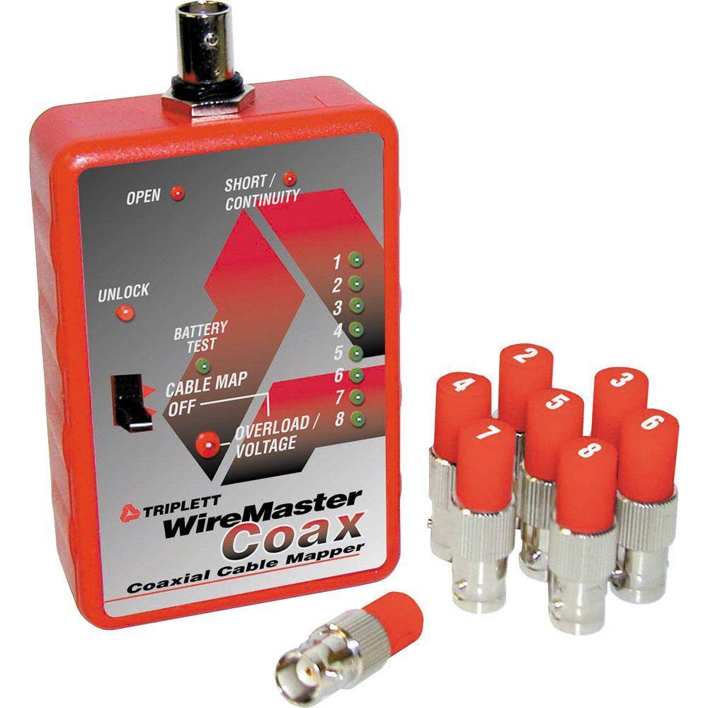 Triplett Coaxial Cable Mapper With 8 Remotes Carrying Case 3274 - The ...