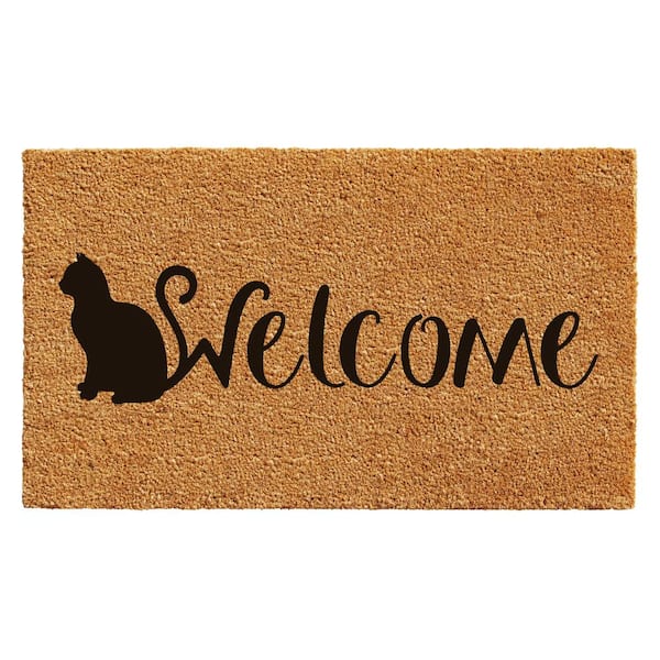 Kawaii Welcome Floor door mat Animal Cat Printed Bathroom Kitchen