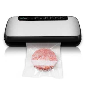 Automatic Vacuum Sealer System - Electric Air Sealing Food Preserver with Stainless Steel Housing