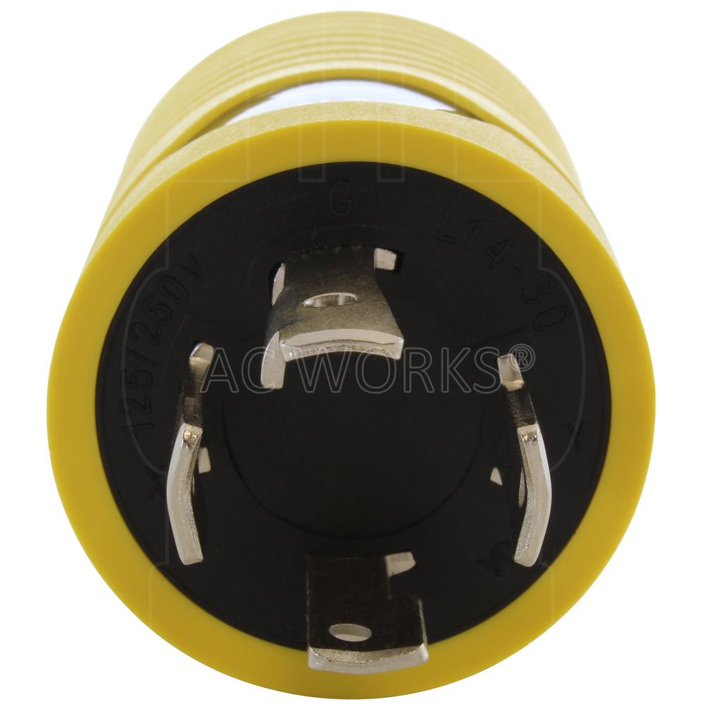 Adattatore Spina Camper 15A A 30A AC WORKS Adattatore Da - Foto 2