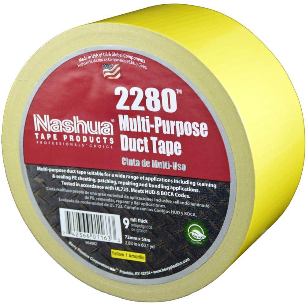 2.83 in. x 60.1 yds. 2280 Multi-Purpose Duct Tape in Yellow price history on PriceWatchPro