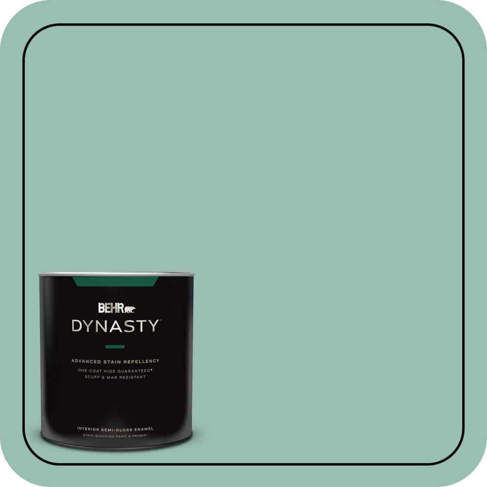 1 qt. #PPU12-07 Spring Stream One-Coat Hide Semi-Gloss Enamel Interior Stain-Blocking Paint and Primer price history on PriceWatchPro