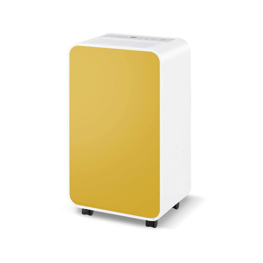 32 Pints/Day Portable Quiet Dehumidifier for Rooms up to 2500 Sq. Ft-Yellow price history on PriceWatchPro