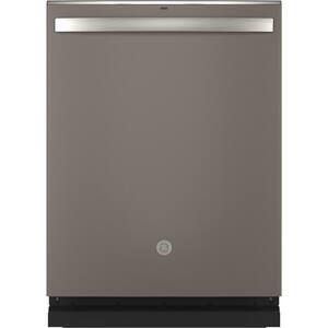 Ge 24 In Slate Front Control Built In Tall Tub Dishwasher 120 Volt With Stainless Steel Tub Steam Cleaning And 48 Dba Gdf645smnes The Home Depot