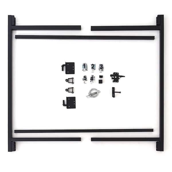 Adjust-A-Gate Adjust-a-Gate 60-96 in. W x 47 in. H Steel Gate Frame Kit, Original Wide Width Full Frame Gate Kit