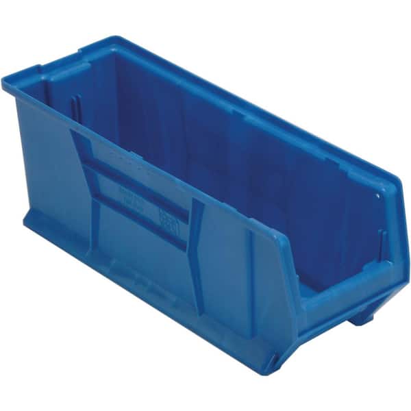 24 in. Hulk 16.20 qt. Stack Bin in Blue (6-Pack)
