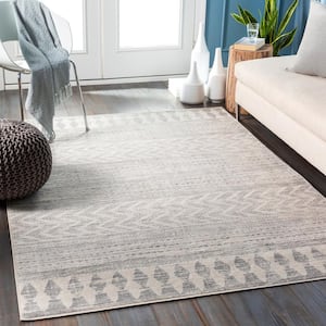 Haruhi Taupe 7 ft. 10 in. x 10 ft. Area Rug