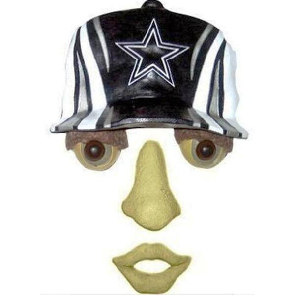 Team Sports America 14 in. x 7 in. Forest Face Dallas Cowboys