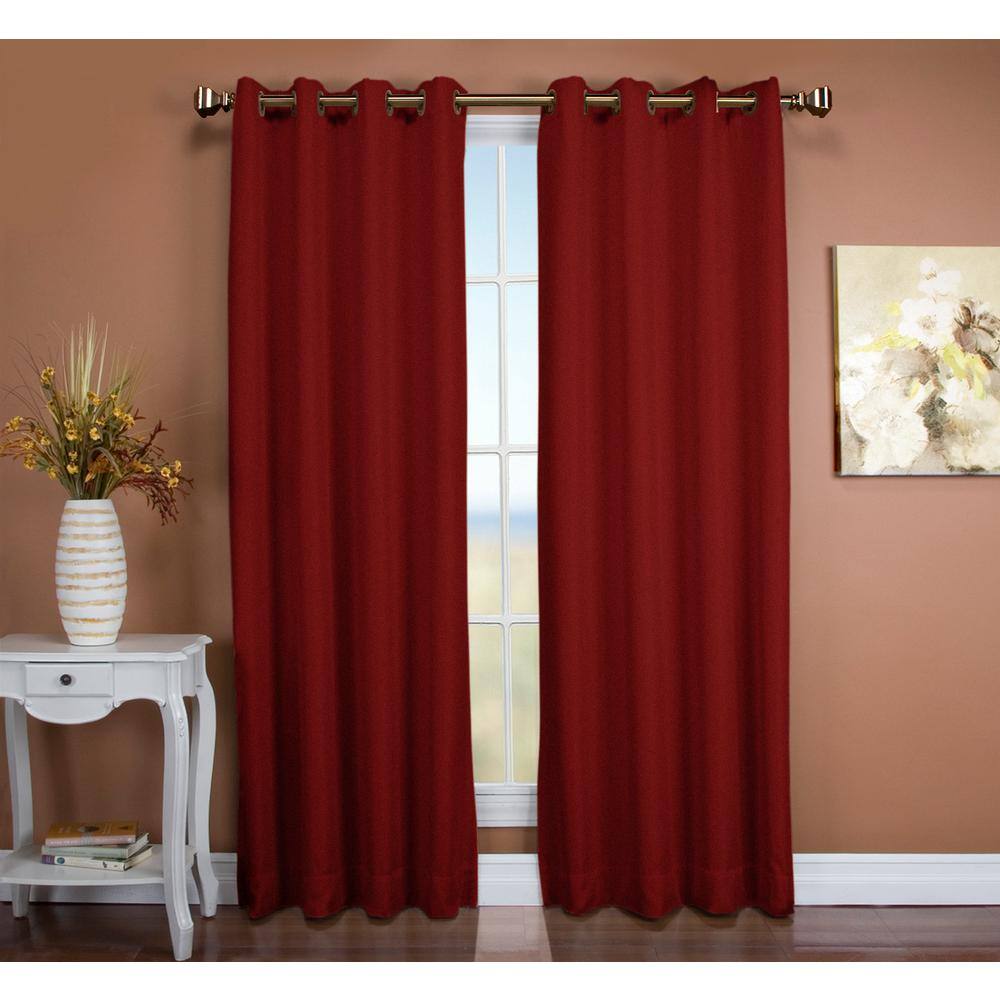 Floral Rose Grommet Blackout Curtain - 50 in. W x 84 in. L price history on PriceWatchPro