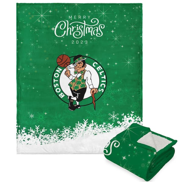 THE NORTHWEST GROUP NBA Christmas 2023 Celtics Silk Touch Multi-color Throw