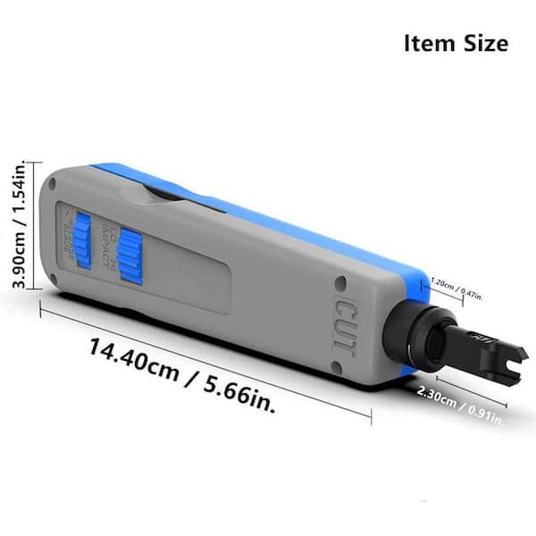 Yichuhaoxi 5-Piece Adjustable Impact Punch Down Tool with 110/88