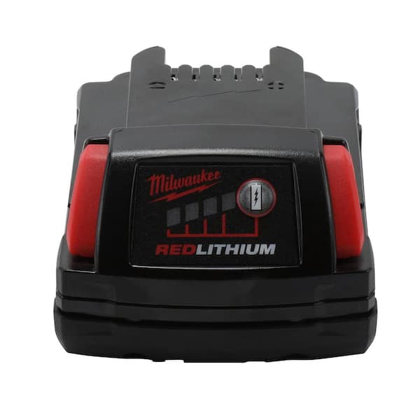 Milwaukee M18 18-Volt Lithium-Ion Compact Battery Pack 1.5Ah 48-11-1815 -  The Home Depot
