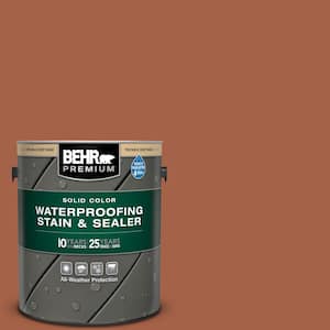 1 gal. #SC-136 Royal Hayden Solid Color Waterproofing Exterior Wood Stain and Sealer