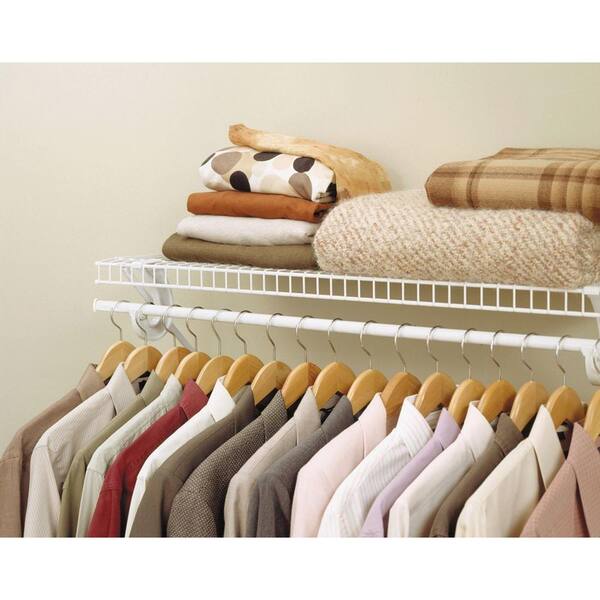 Closetmaid Superslide 12 In D X 72, Wire Shelving Systems Home Depot