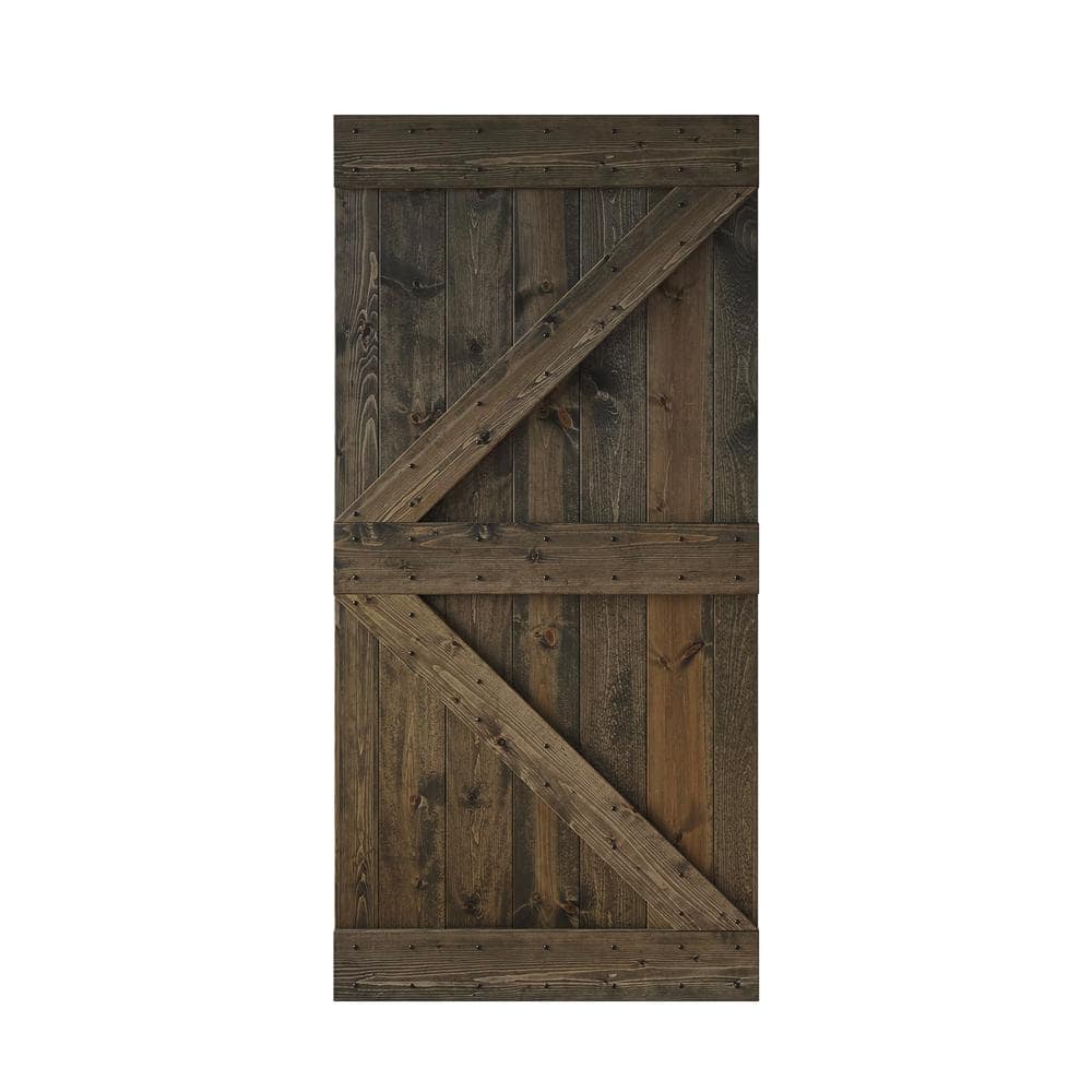 COAST SEQUOIA INC K Series 42 in. x 84 in. Aged Barrel DIY Knotty Pine ...