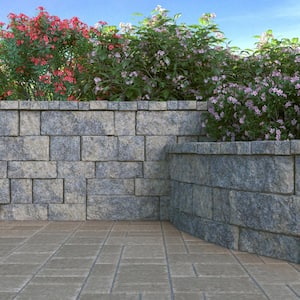 RockWall Large 17.44 in. x 6.0 in. x 7.0 in. Marine Concrete Retaining Wall Block
