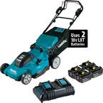 18-Volt X2 (36V) LXT Lithium-Ion Cordless 21 in. Walk Behind Self-Propelled Lawn Mower Kit w/4 Batteries (5.0Ah)