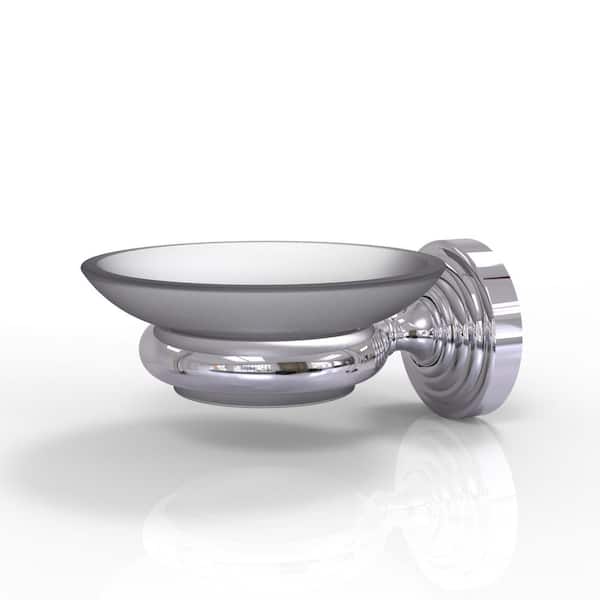 Allied Brass Waverly Place Collection Wall Mounted Soap Dish in Polished Chrome