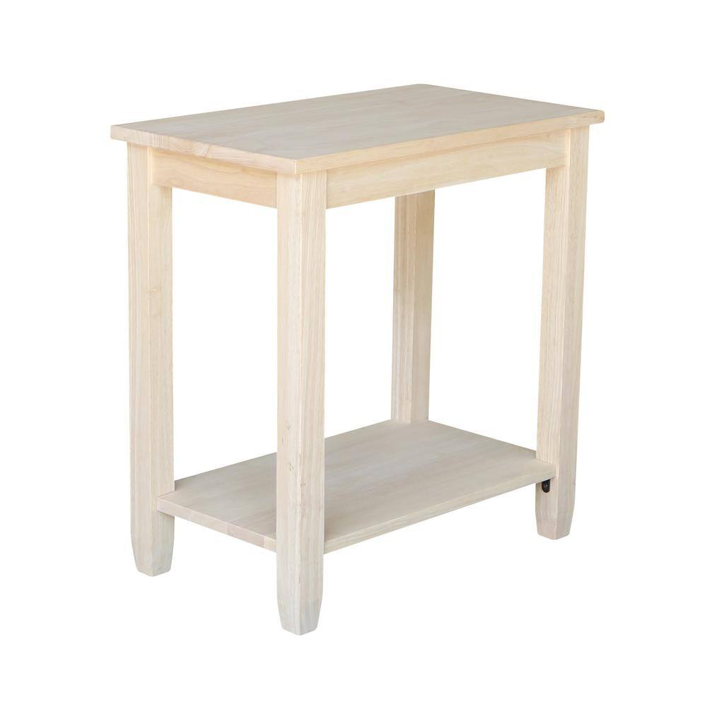 Solano Unfinished Accent Table - thumbnail 2