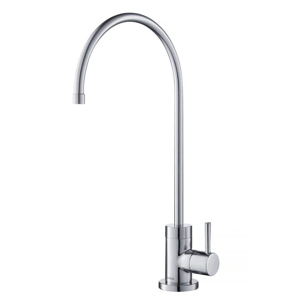 KRAUS Purita Single Handle 100 LeadFree Beverage Faucet in Chrome FF100CH The Home Depot