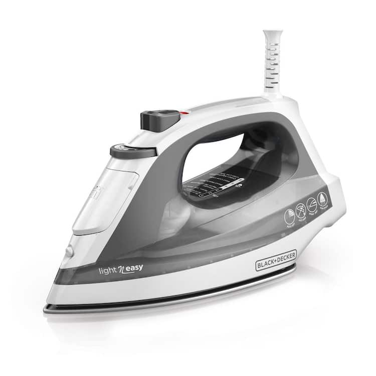 BLACK+DECKER Light N Easy Compact Steam Iron