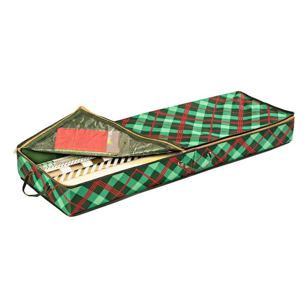 christmas gift wrap organizer