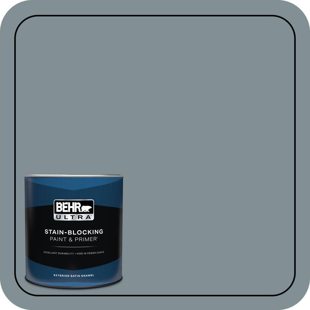 1 qt. #740F-4 Dark Storm Cloud Satin Enamel Exterior Paint & Primer price history on PriceWatchPro