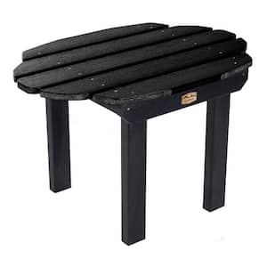 Essential Abyss Rectangular Recycled Plastic Outdoor Side Table